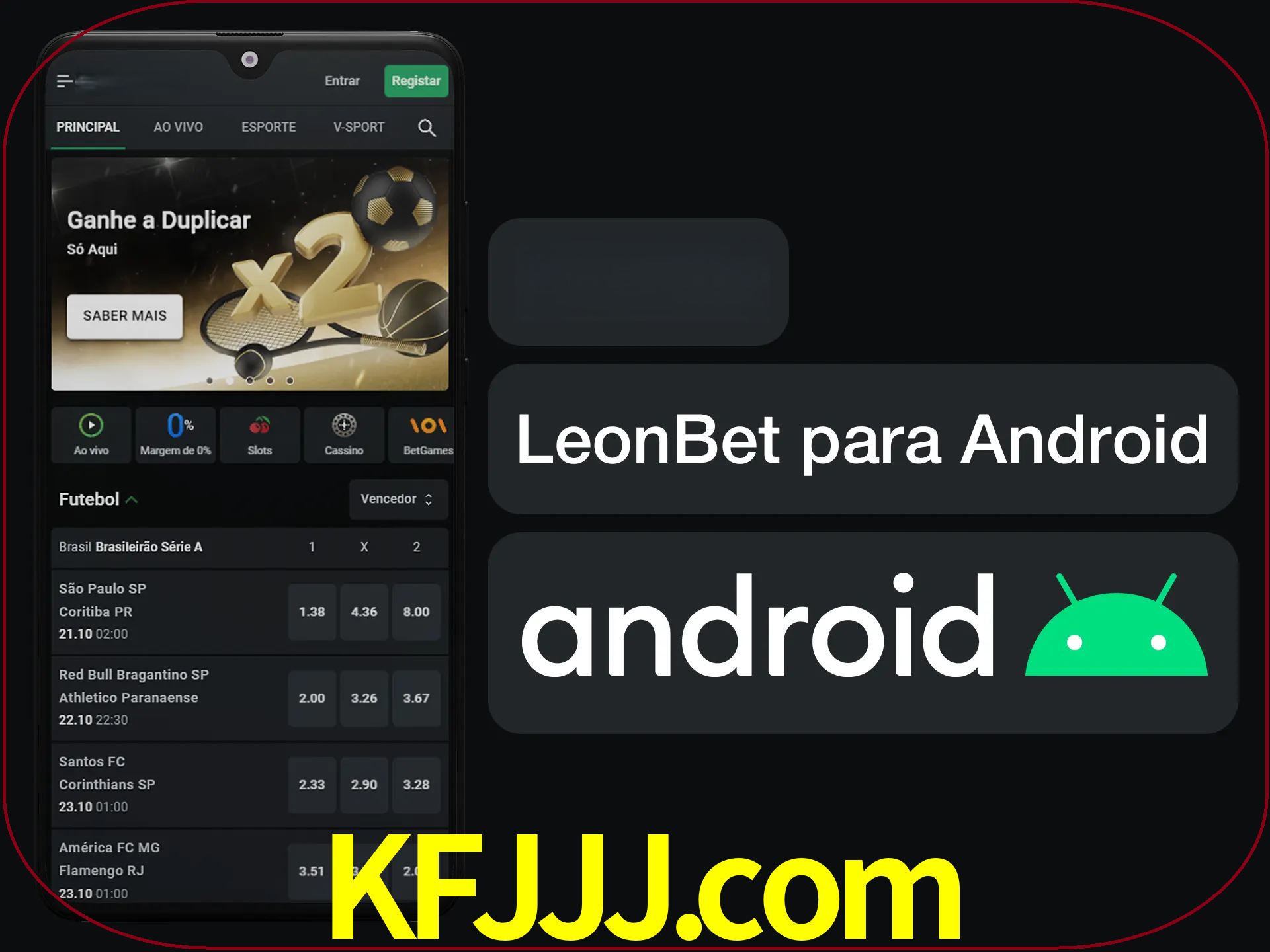 Adquira sua versão poket de LeonBet.